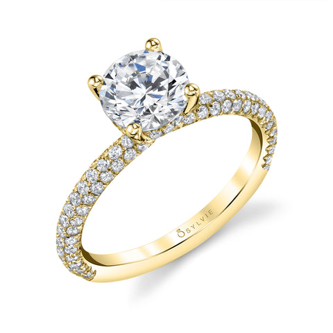 Sylvie Engagement Ring Jayla Classic Collection Style S1633