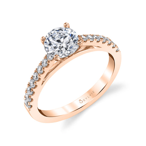 Sylvie Engagement Ring Marie Classic Collection Style SY723