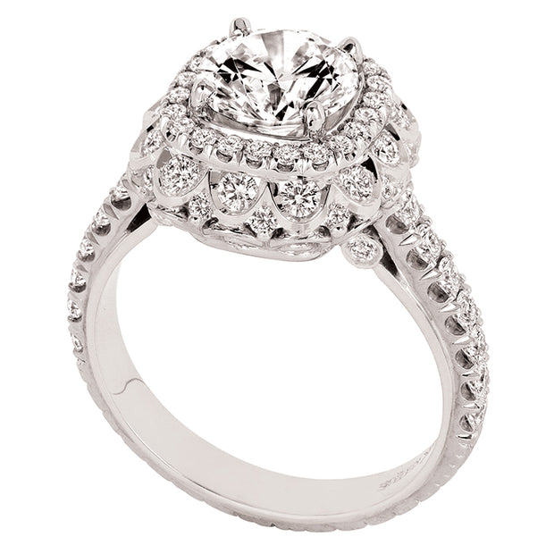 Jack Kelége <br>Engagement Ring <br>Flora Collection