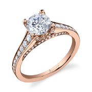Sylvie Engagement Ring Lysandre Classic Collection Style SY778