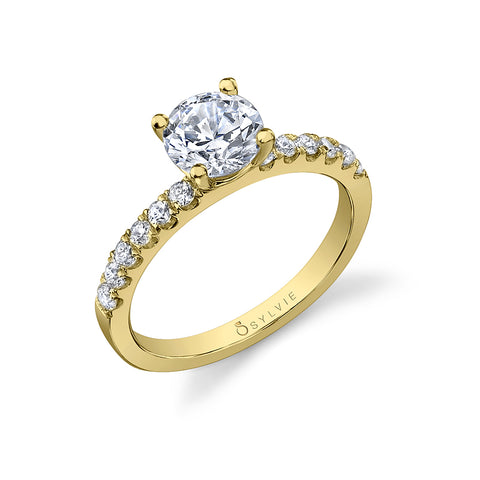 Sylvie Engagement Ring Lyna Classic Collection Style SY761