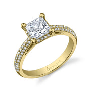 Sylvie Engagement Ring Savannah Classic Collection Style SY918