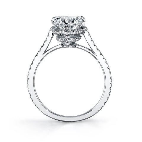 Sylvie Engagement Ring Madalyne Classic Collection Style SY483