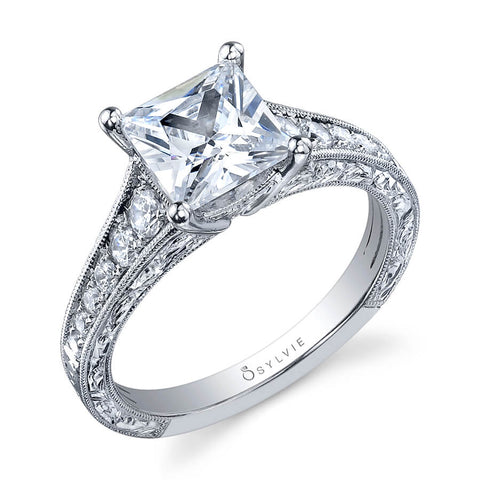 Sylvie Engagement Ring Juliette Classic Collection Style SY883