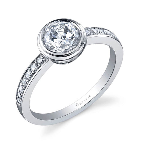 Sylvie Engagement Ring Mariam Classic Collection Style SY911